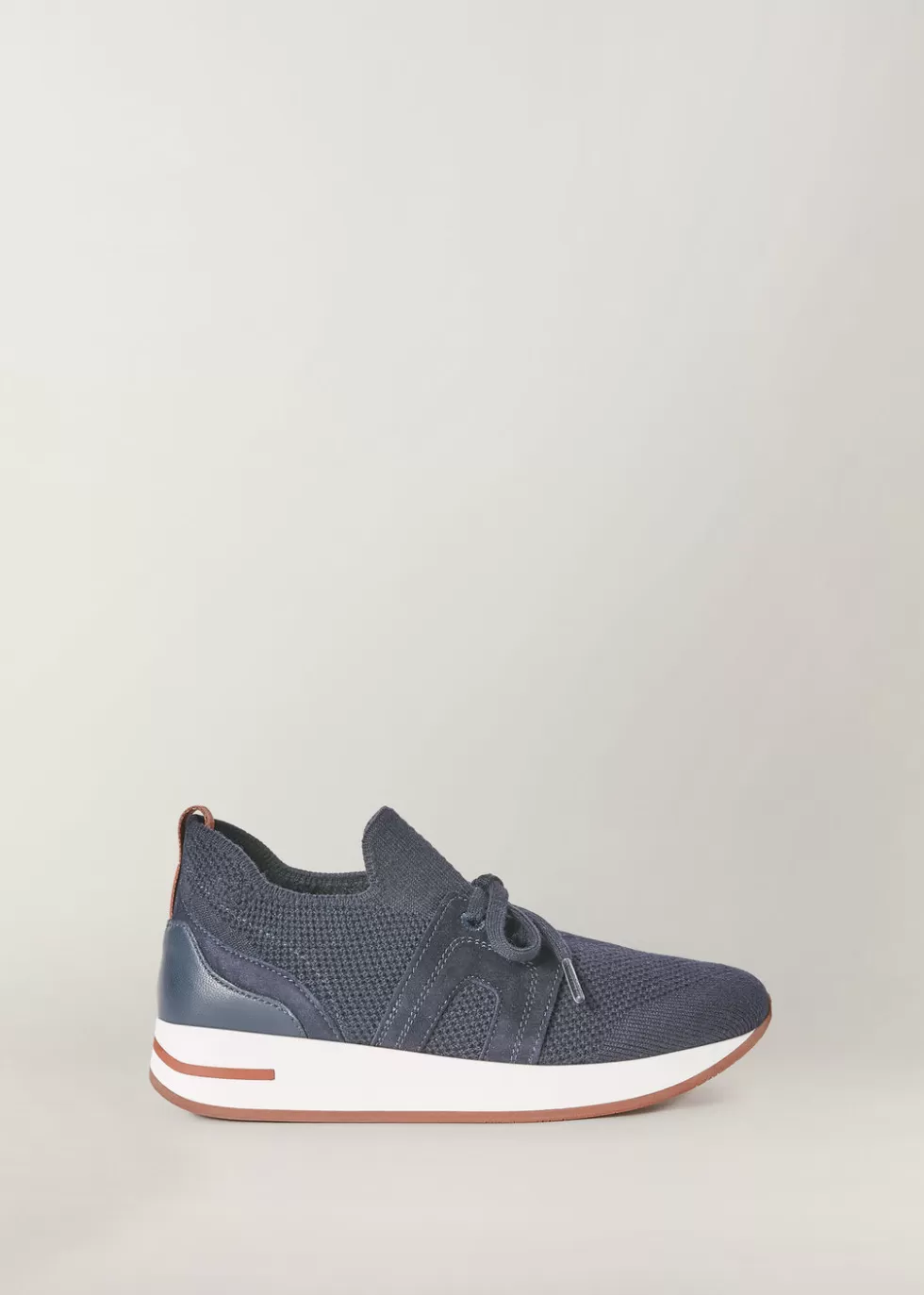 Shoes*Loro Piana 360 Lp Flexy Walk Kid Sneaker Navy Blue