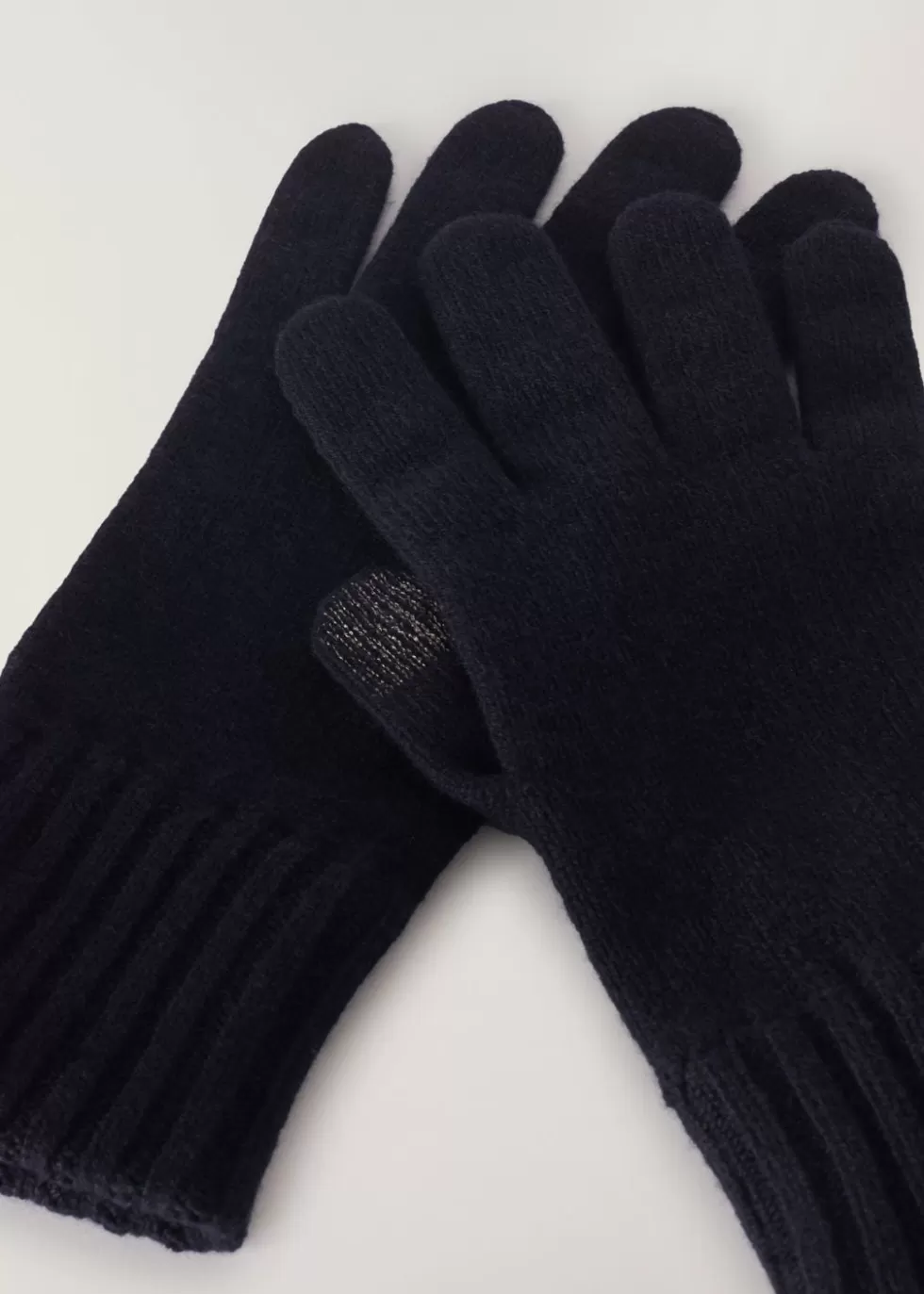 Gloves*Loro Piana Adler Gloves Navy Blue