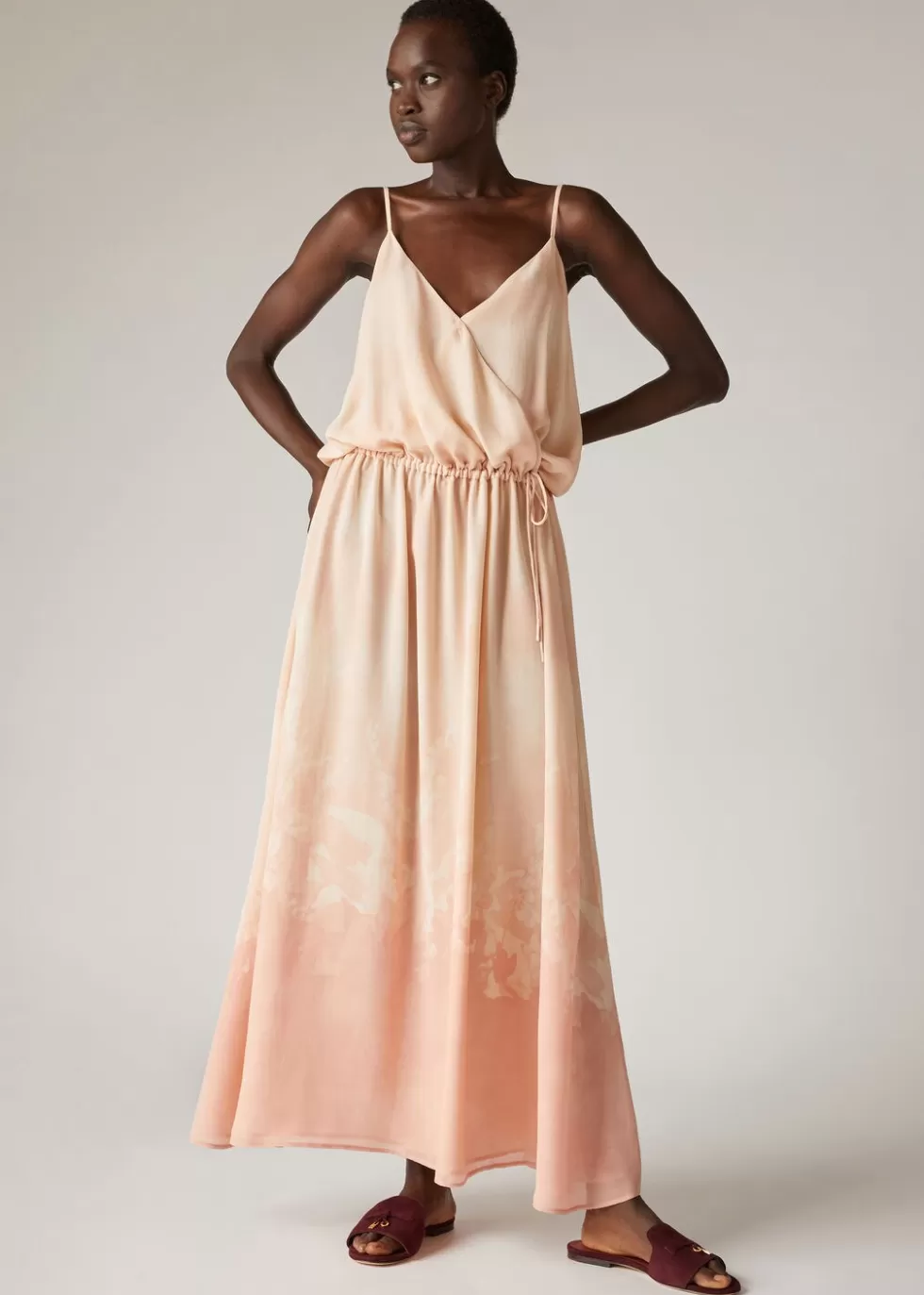 Dresses*Loro Piana Aleesha Dress Light Coral