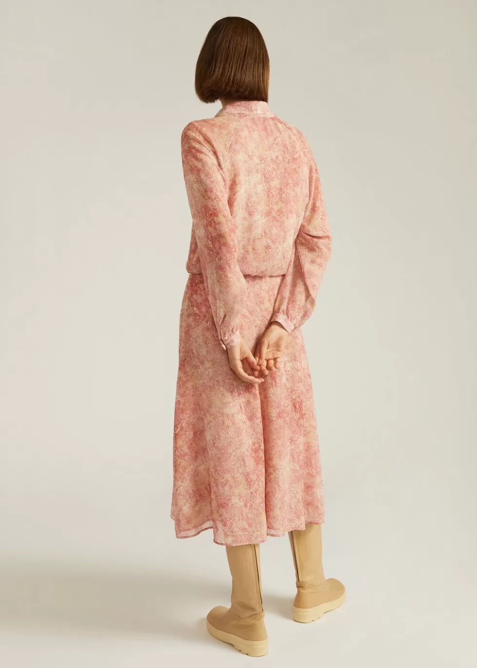 Dresses*Loro Piana Alexandra Dress Almond Blossom+Lemonade