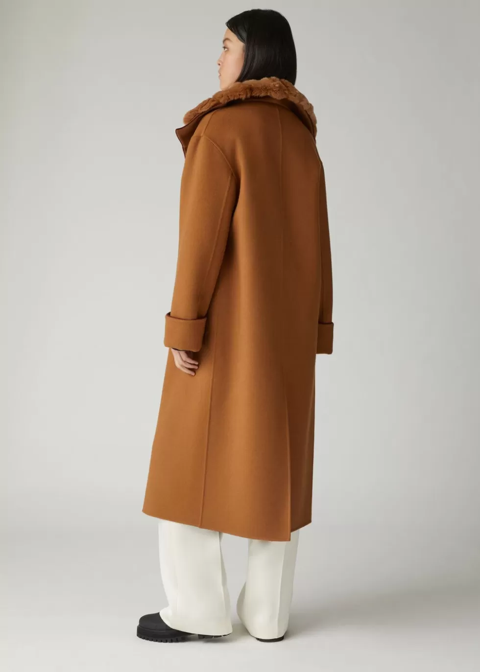 Coats & Capes*Loro Piana Alexandre Coat Vicuna/ Mulled Wine