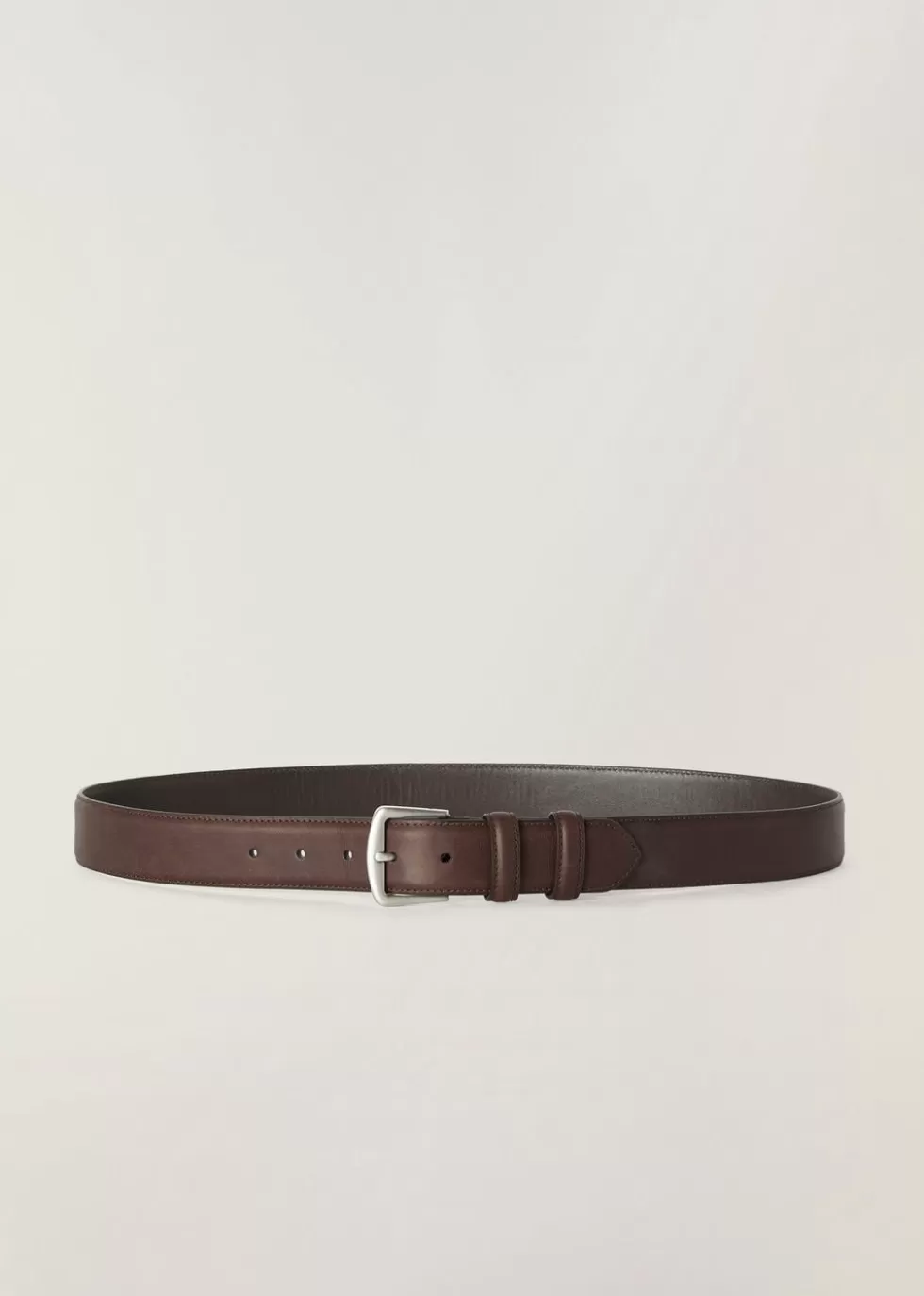 Belts*Loro Piana Alsavel Belt Chocolate