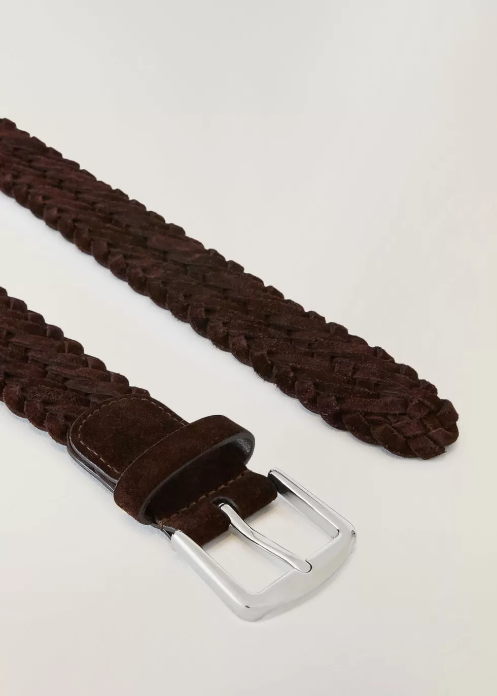 Belts*Loro Piana Alsavel Belt Chocolate