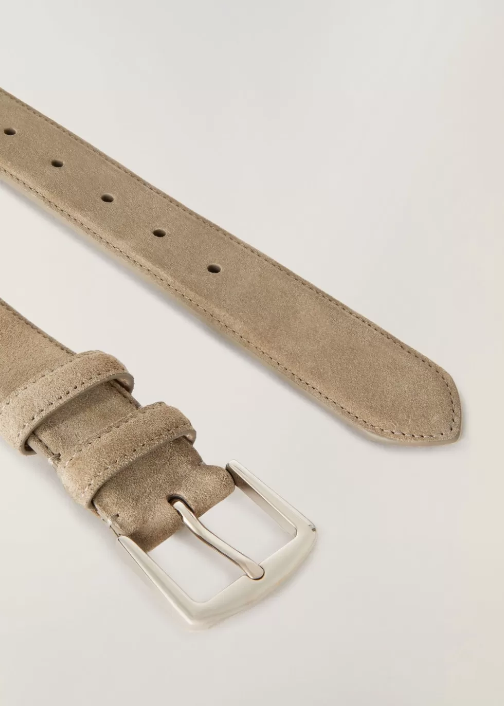 Belts*Loro Piana Alsavel Belt Cold Stone