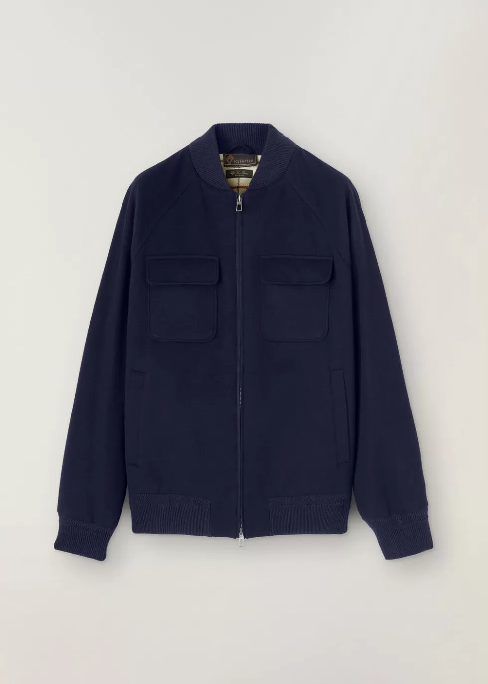 Outerwear Jackets*Loro Piana Ardmore Bomber Jacket Navy Blue