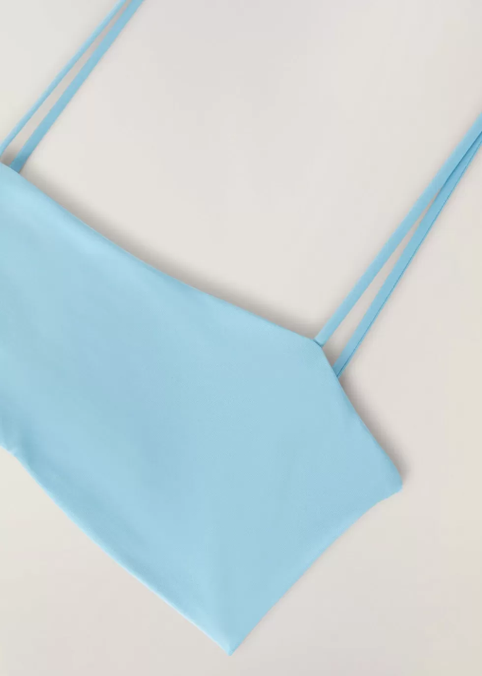 Swimwear*Loro Piana Bandeau Bikini Top Blue Java Banana