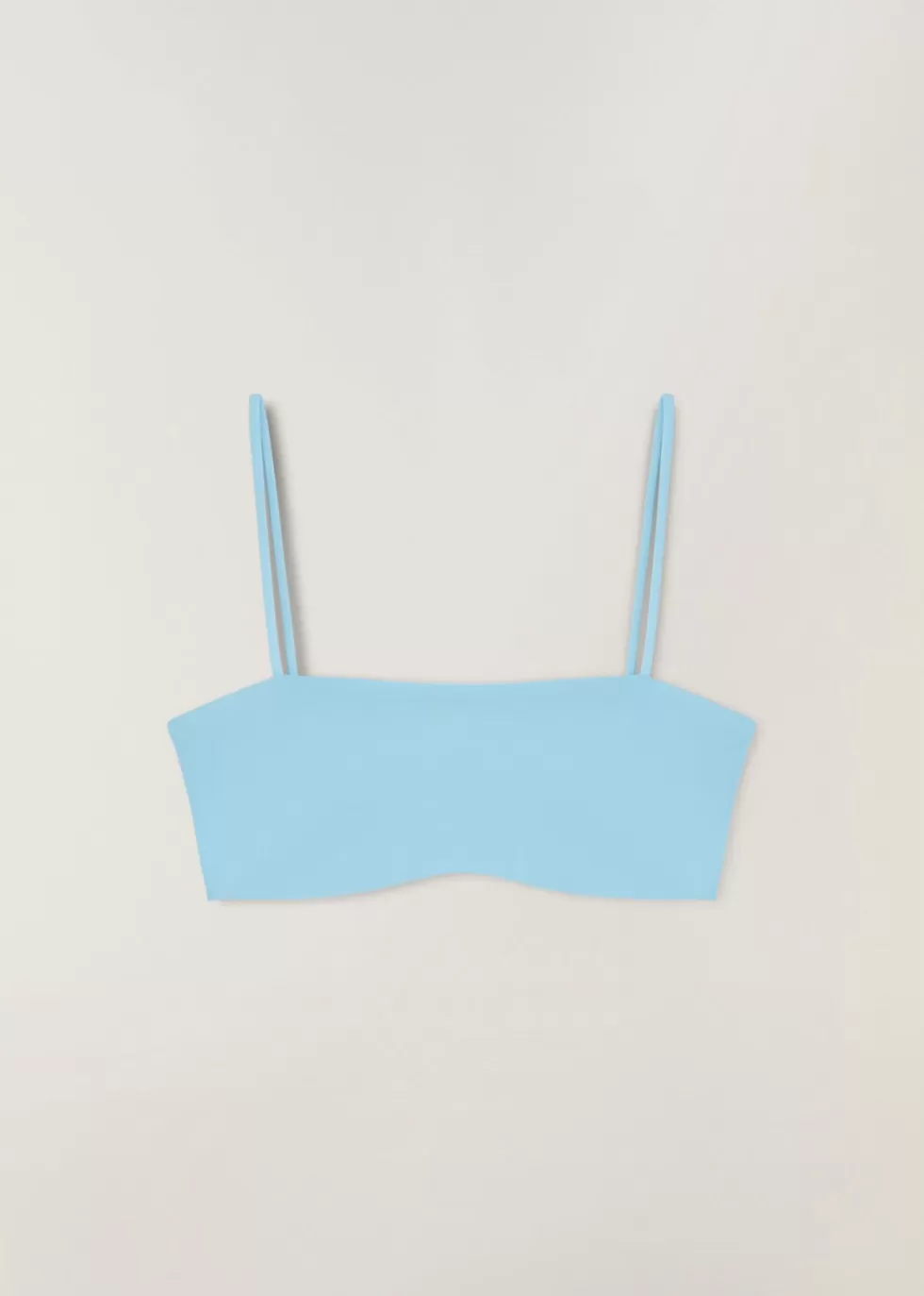 Swimwear*Loro Piana Bandeau Bikini Top Blue Java Banana