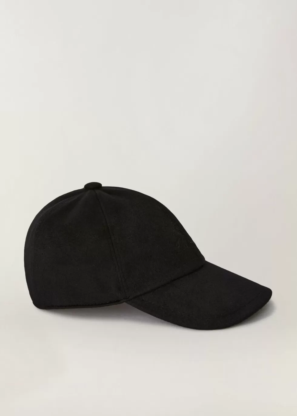 Hats*Loro Piana Baseball Cap Black