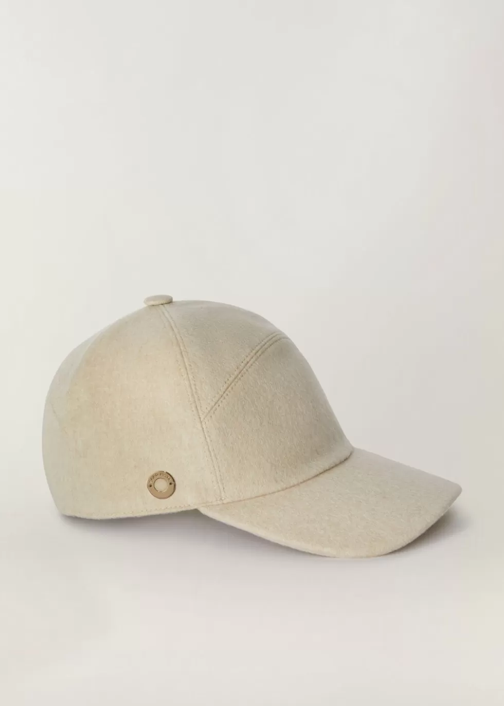 Hats*Loro Piana Baseball Cap Natural Melange