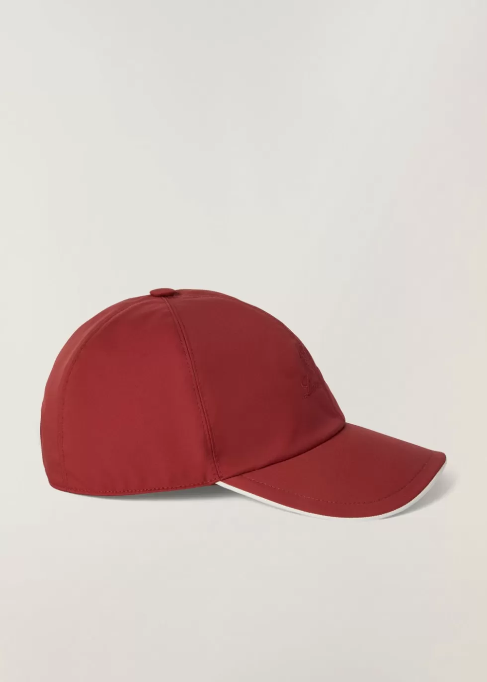 Hats*Loro Piana Baseball Cap Buoy Red/White