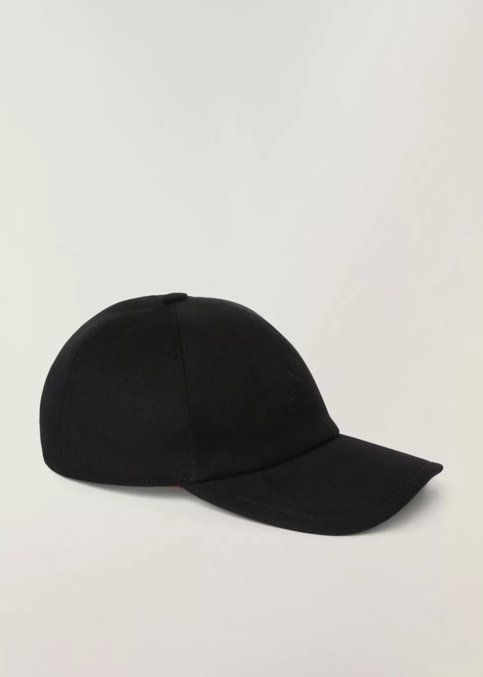 Hats*Loro Piana Baseball Cap Black