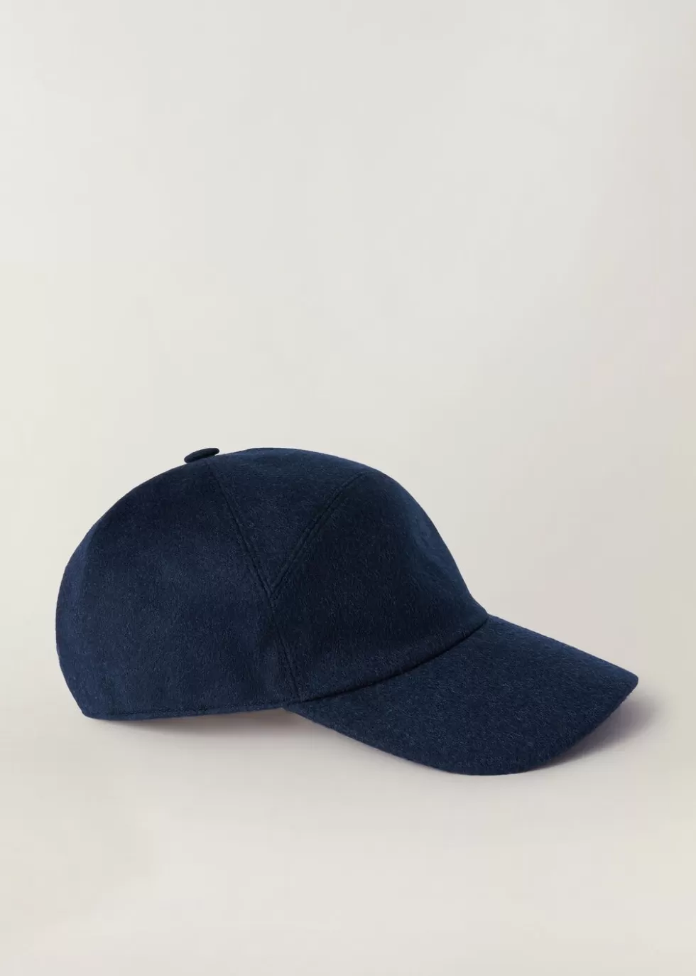 Hats*Loro Piana Baseball Cap Royal Blue Melange