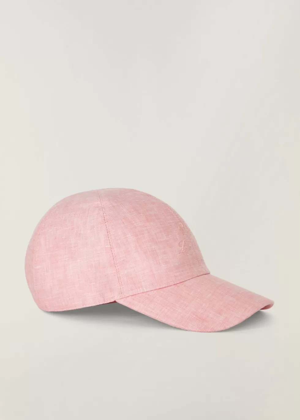 Hats*Loro Piana Baseball Cap Pink Flamingo