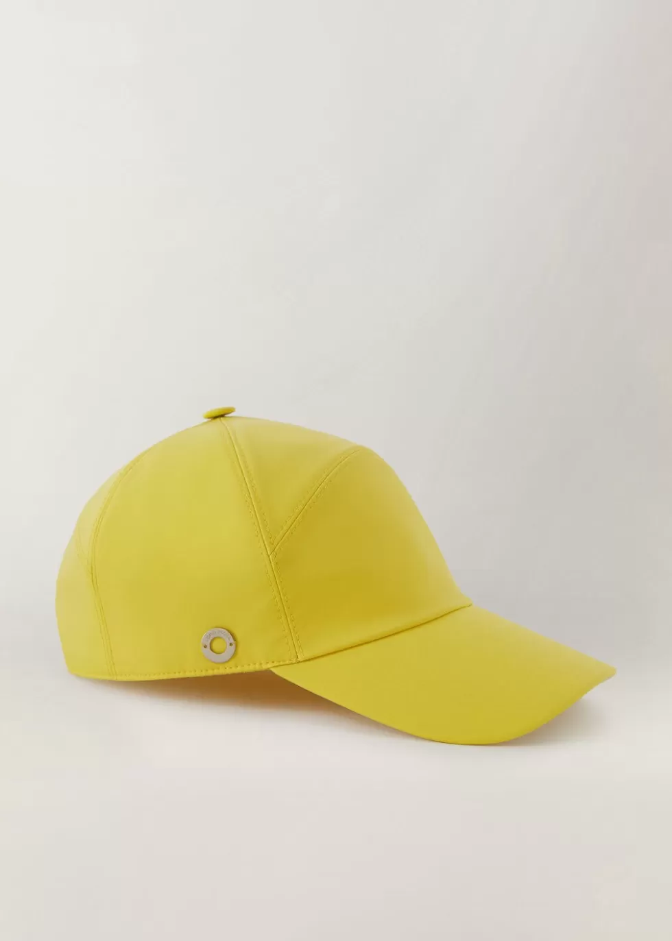 Hats*Loro Piana Baseball Cap Lemon Sorbet/White