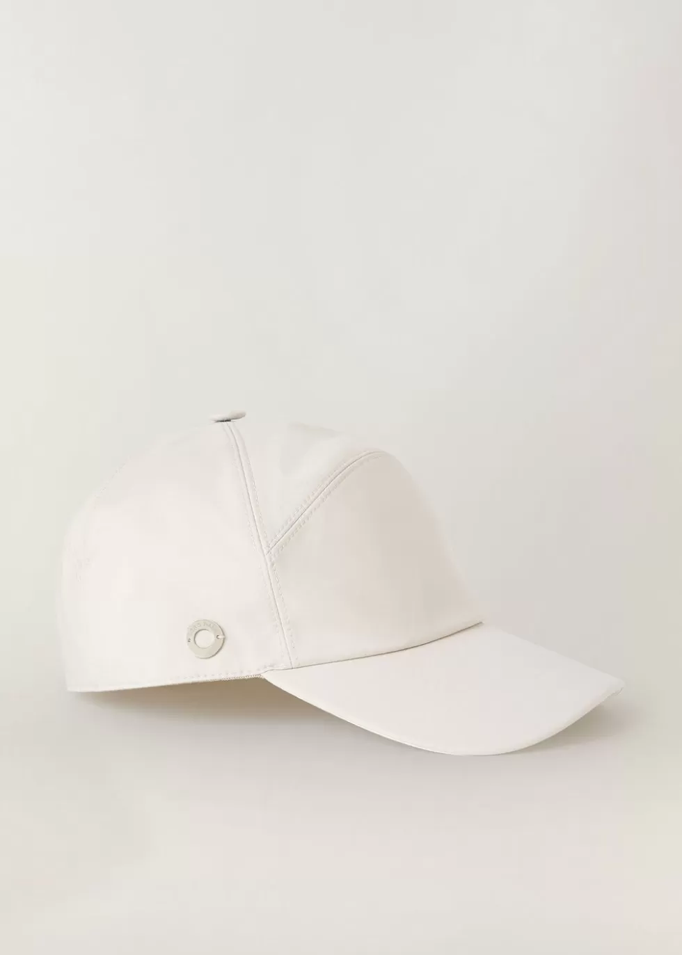 Hats*Loro Piana Baseball Cap Light Agate Gray/White