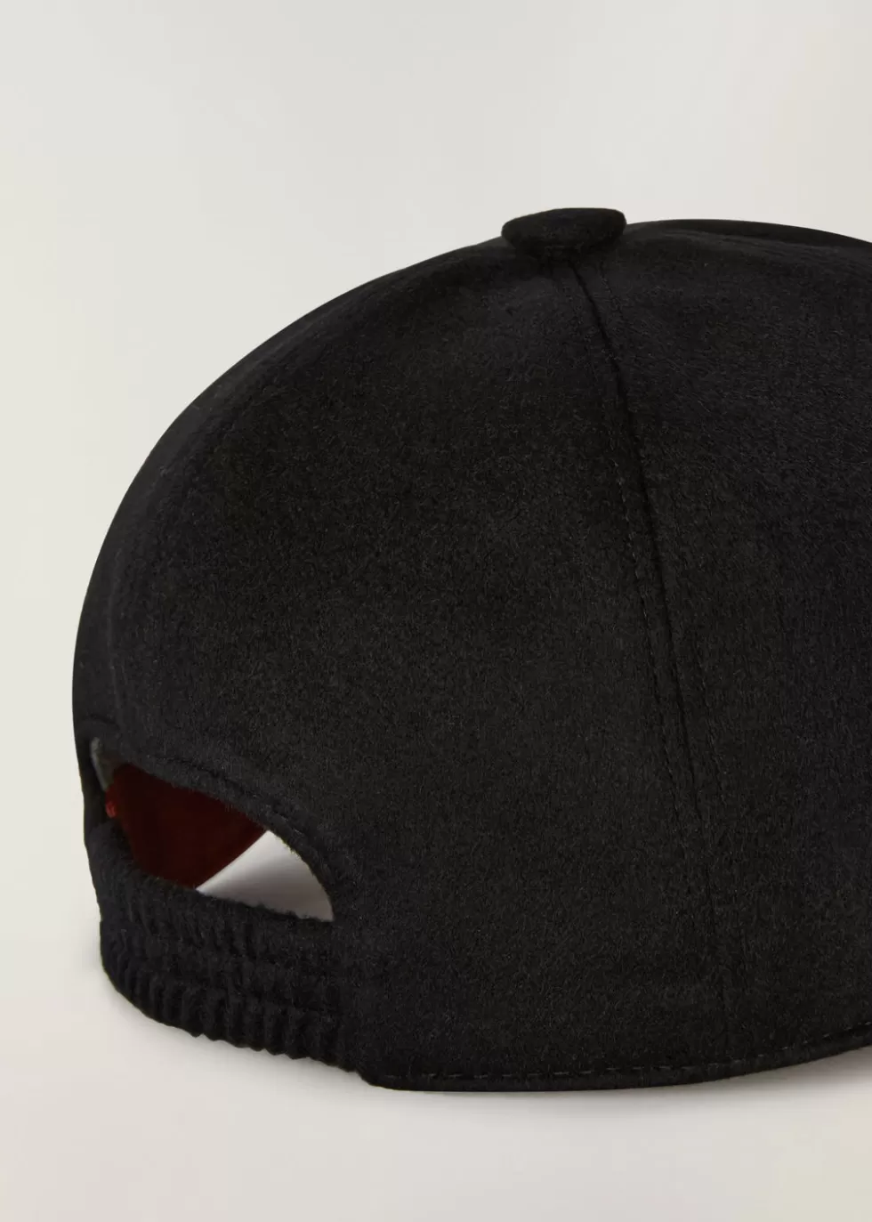 Hats*Loro Piana Baseball Cap Black