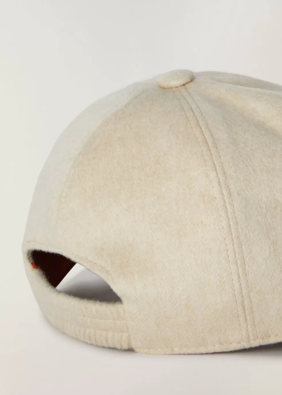 Hats*Loro Piana Baseball Cap Natural Melange