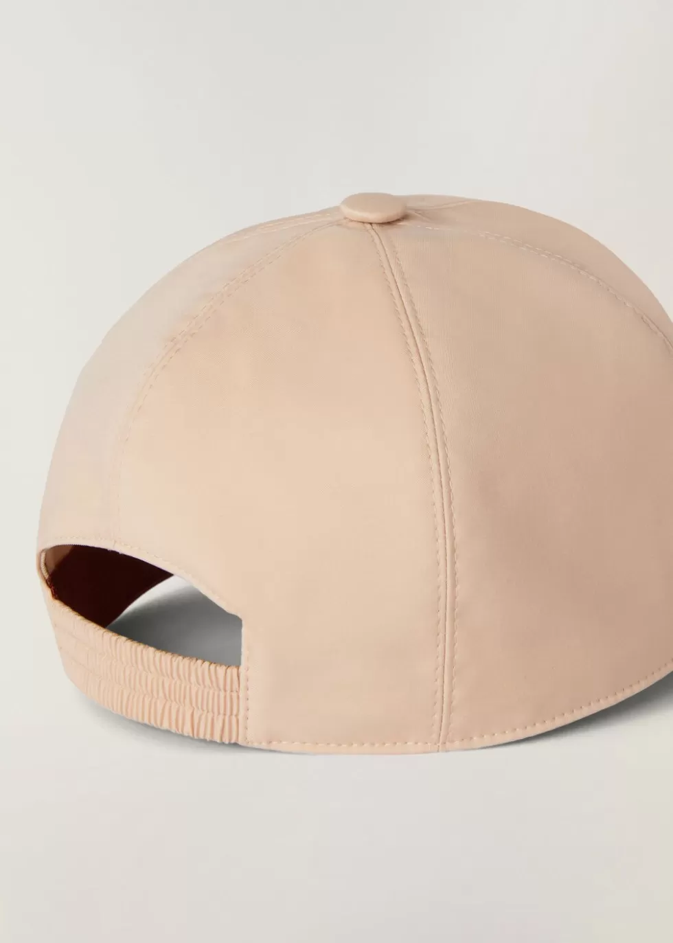 Hats*Loro Piana Baseball Cap Pink Sand/White