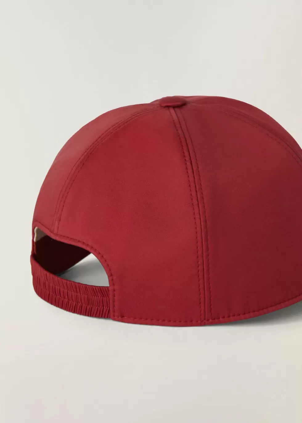 Hats*Loro Piana Baseball Cap Red Glazed/White