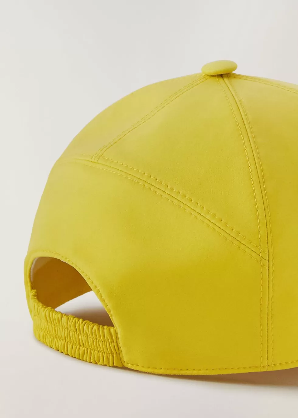 Hats*Loro Piana Baseball Cap Lemon Sorbet/White