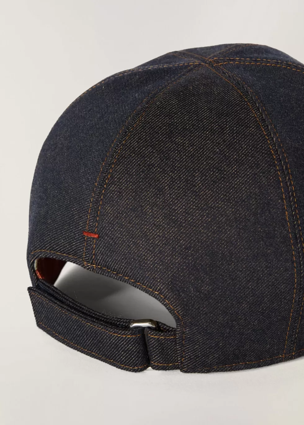 Hats*Loro Piana Baseball Cap Denim Dark Brown