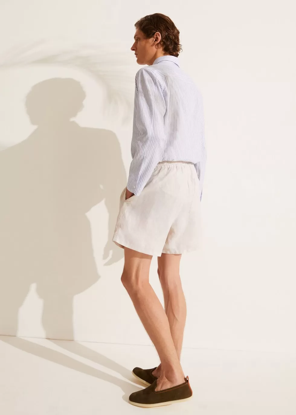 Trousers & Bermudas*Loro Piana Bay Bermuda Shorts Pelican Gray