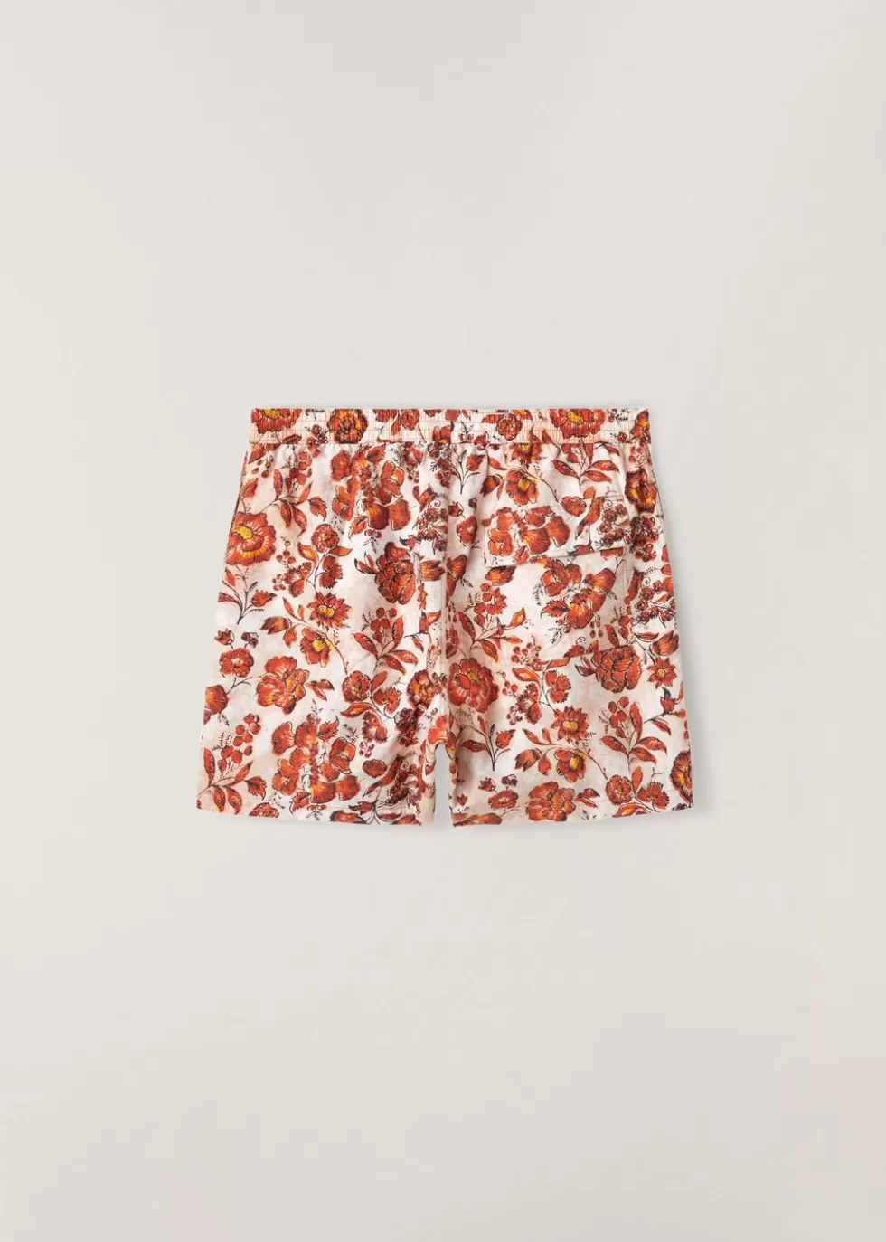 Swimwear*Loro Piana Bay Swim Trunks Jujube Orange+Papaya Shake