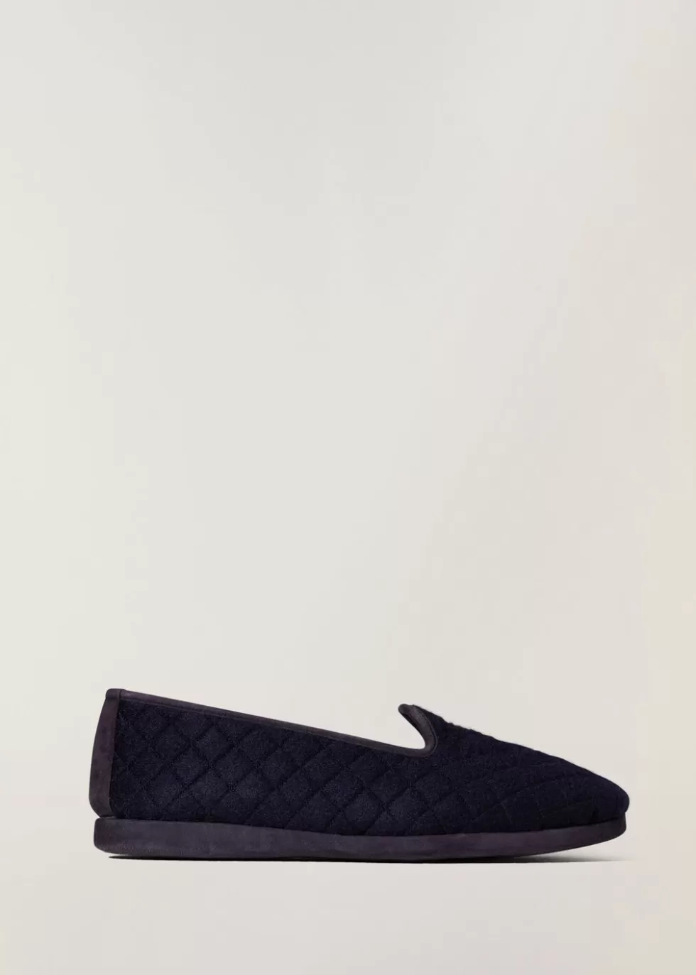 For Him*Loro Piana Classic Slippers Navy Blue