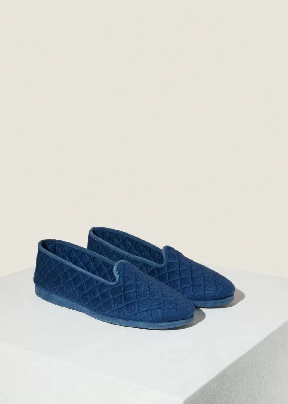 For Him*Loro Piana Classic Slippers Bright Seaport/Candied Chestnut