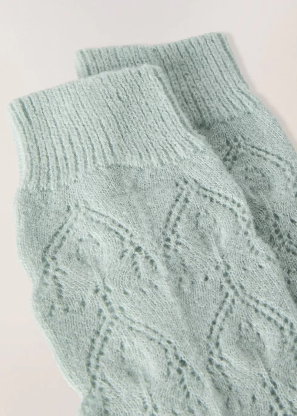 Socks & Tights*Loro Piana Cocooning Bobby Socks Jade Gray