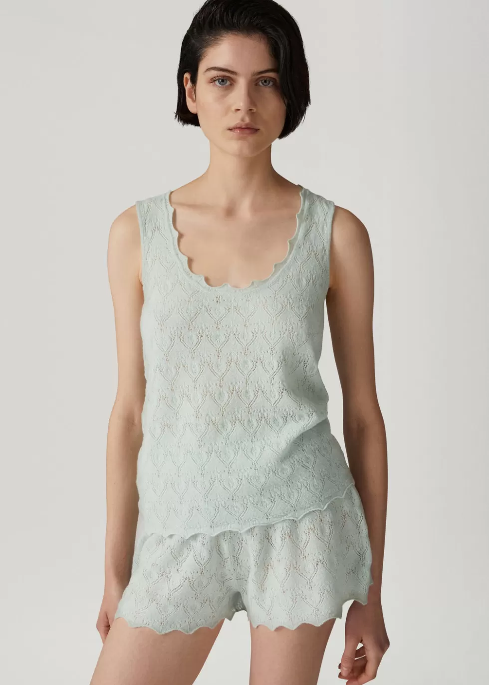 Top And T-Shirts*Loro Piana Cocooning Top Jade Gray