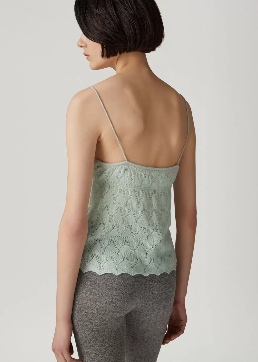 Top And T-Shirts*Loro Piana Cocooning Top Jade Gray