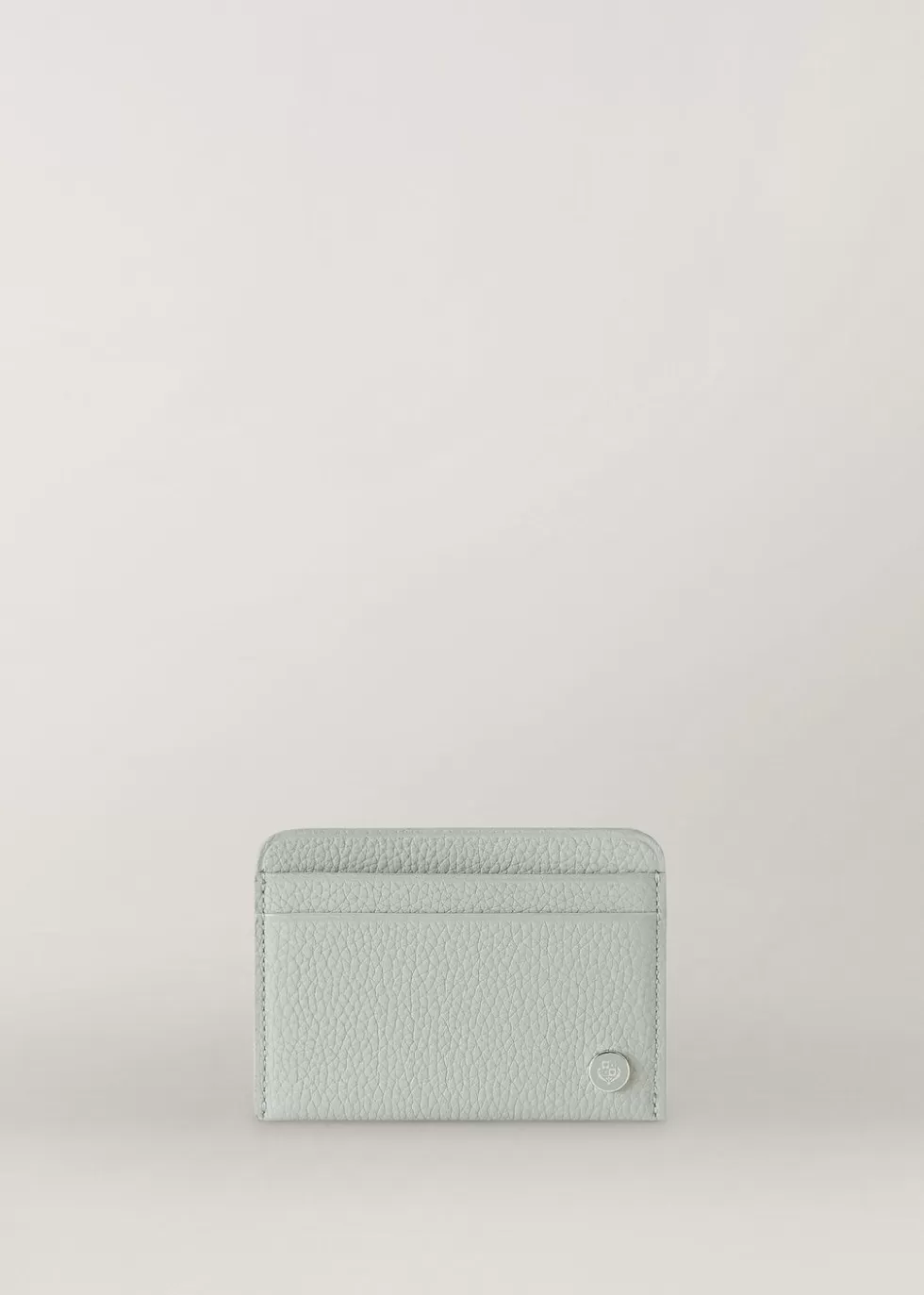 Small Leather Goods*Loro Piana Crest Card Holder Eucalyptus