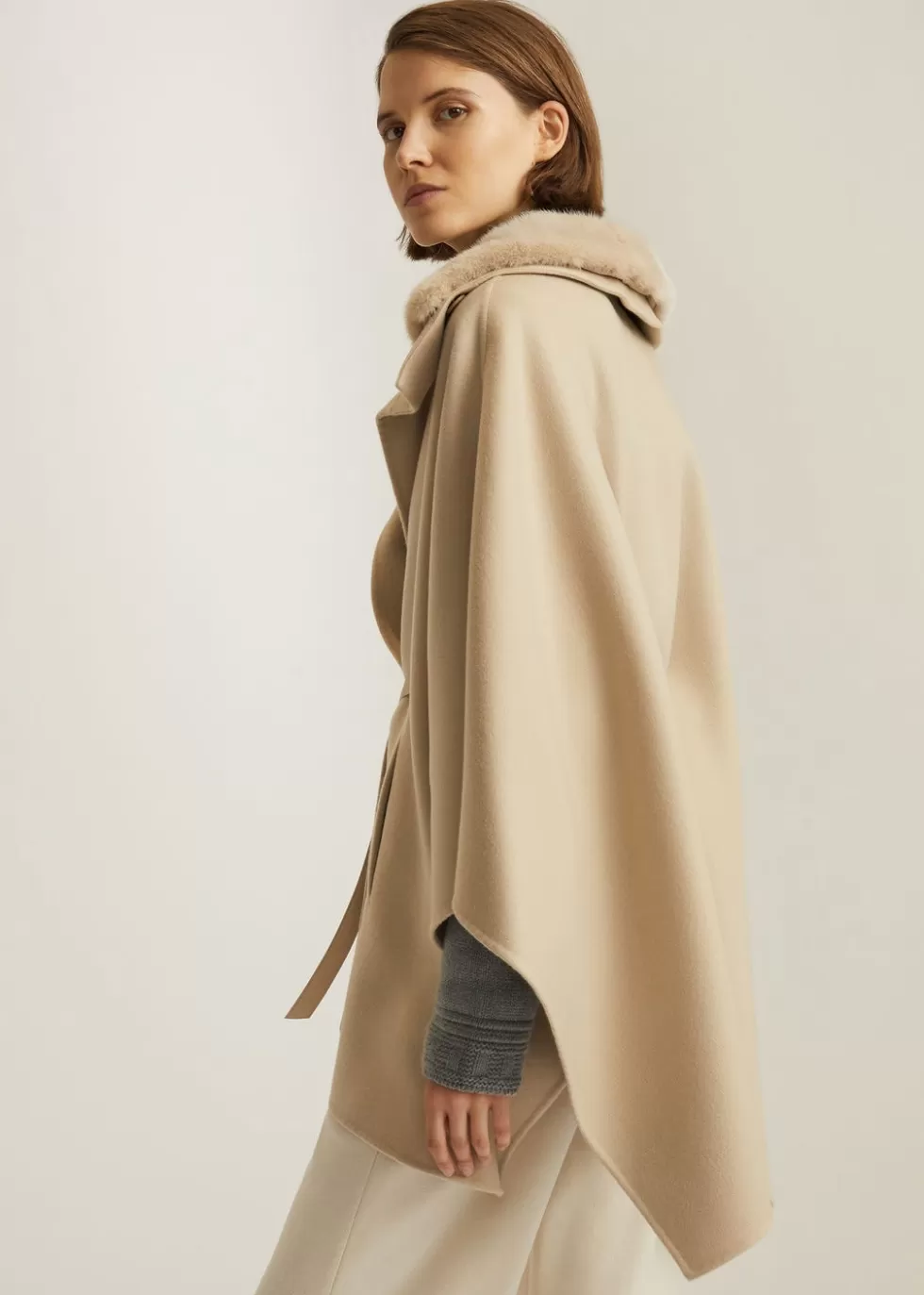 Coats & Capes*Loro Piana Denice Cape Cocoon