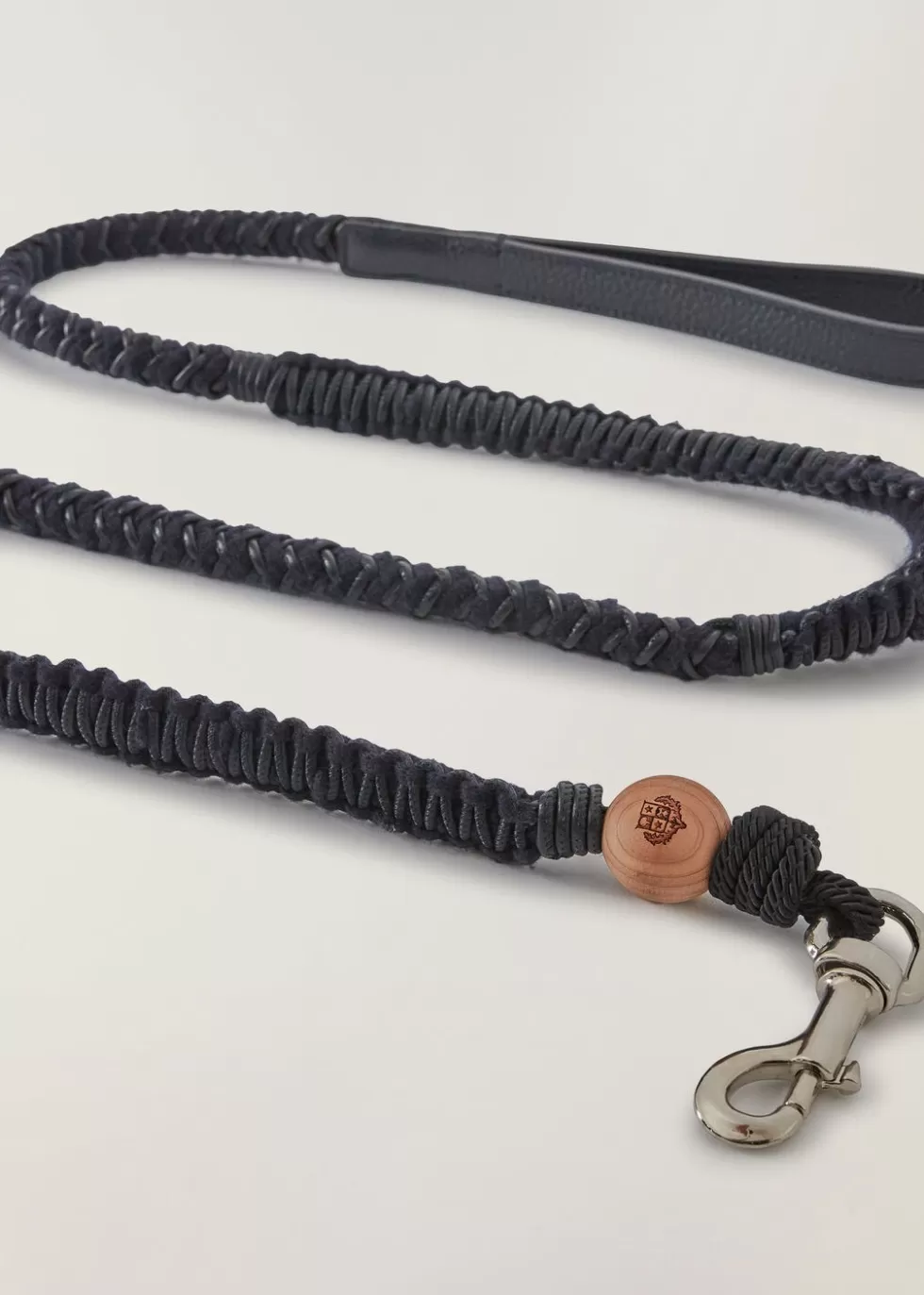 Collars And Leads*Loro Piana Doggie Leash Navy Blue