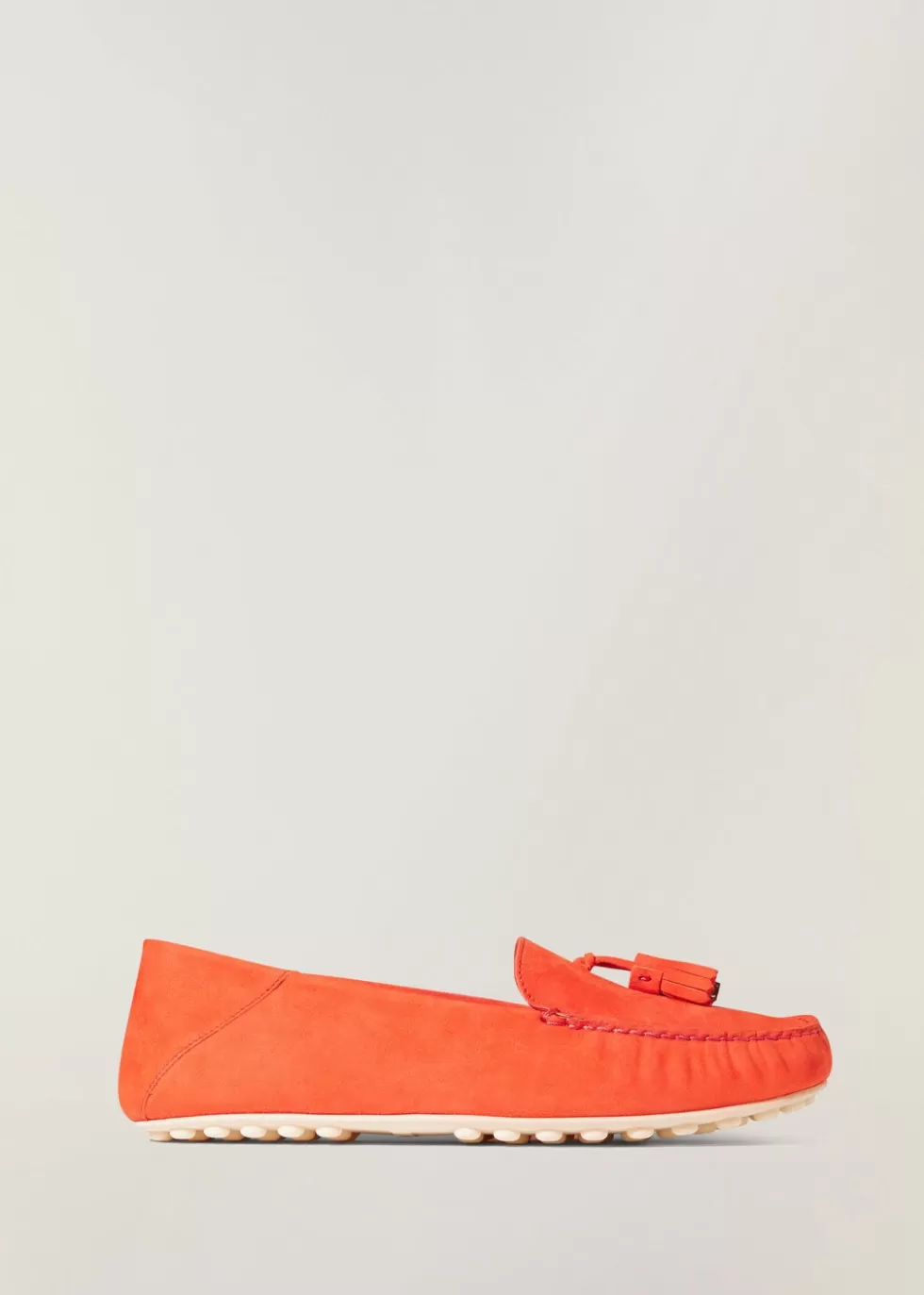 Loafers*Loro Piana Dot Sole Loafers Coral Beach