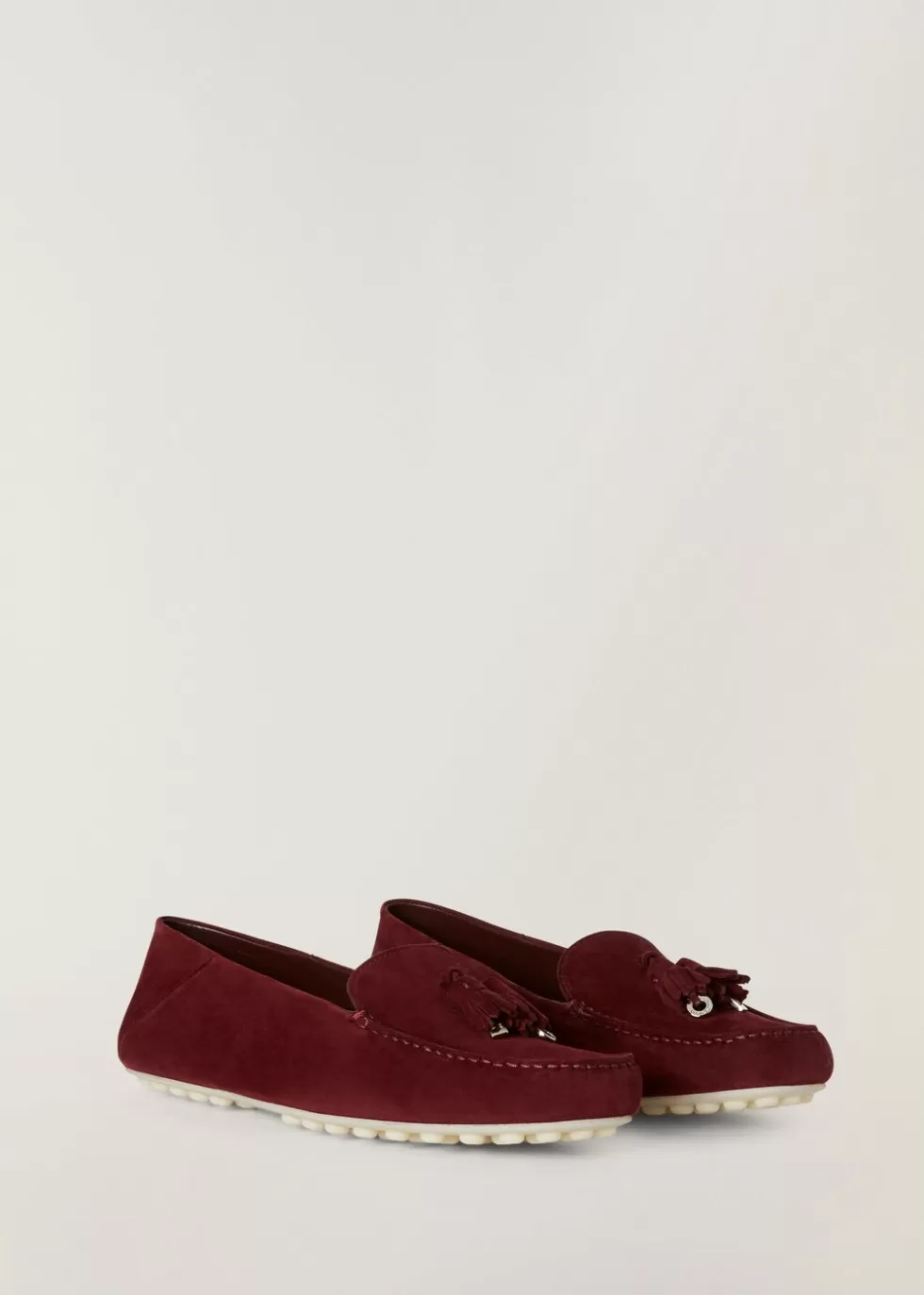 Loafers*Loro Piana Dot Sole Loafers Wild Plum