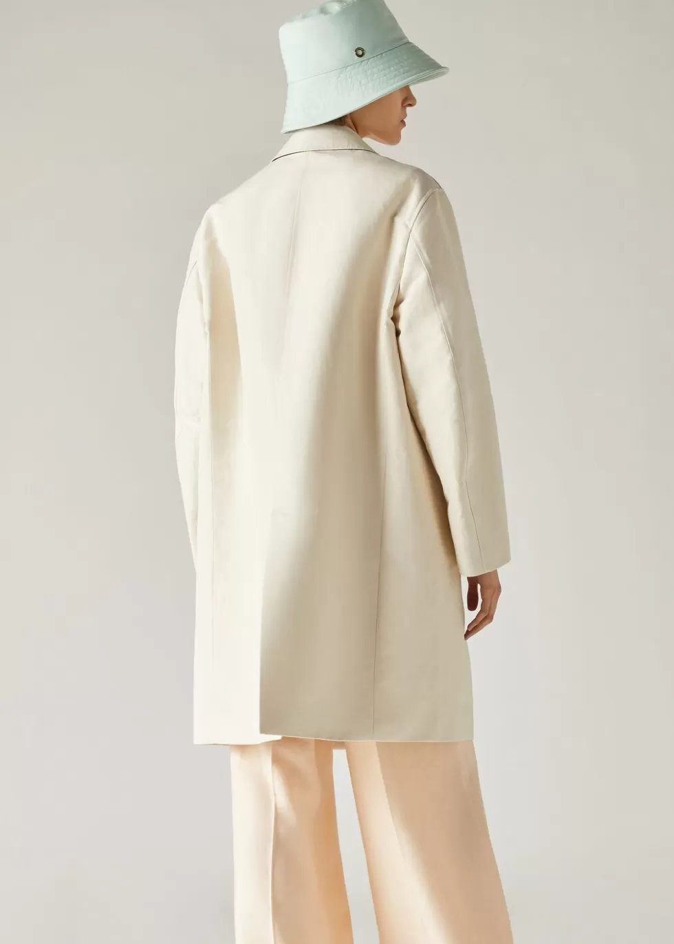 Coats & Capes*Loro Piana Duster Coat Marigold White