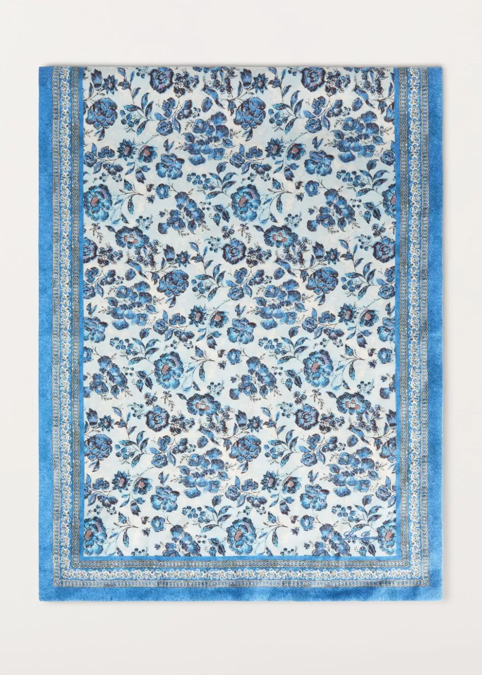 Tableware*Loro Piana Flower Ceremony Table Runner Blue