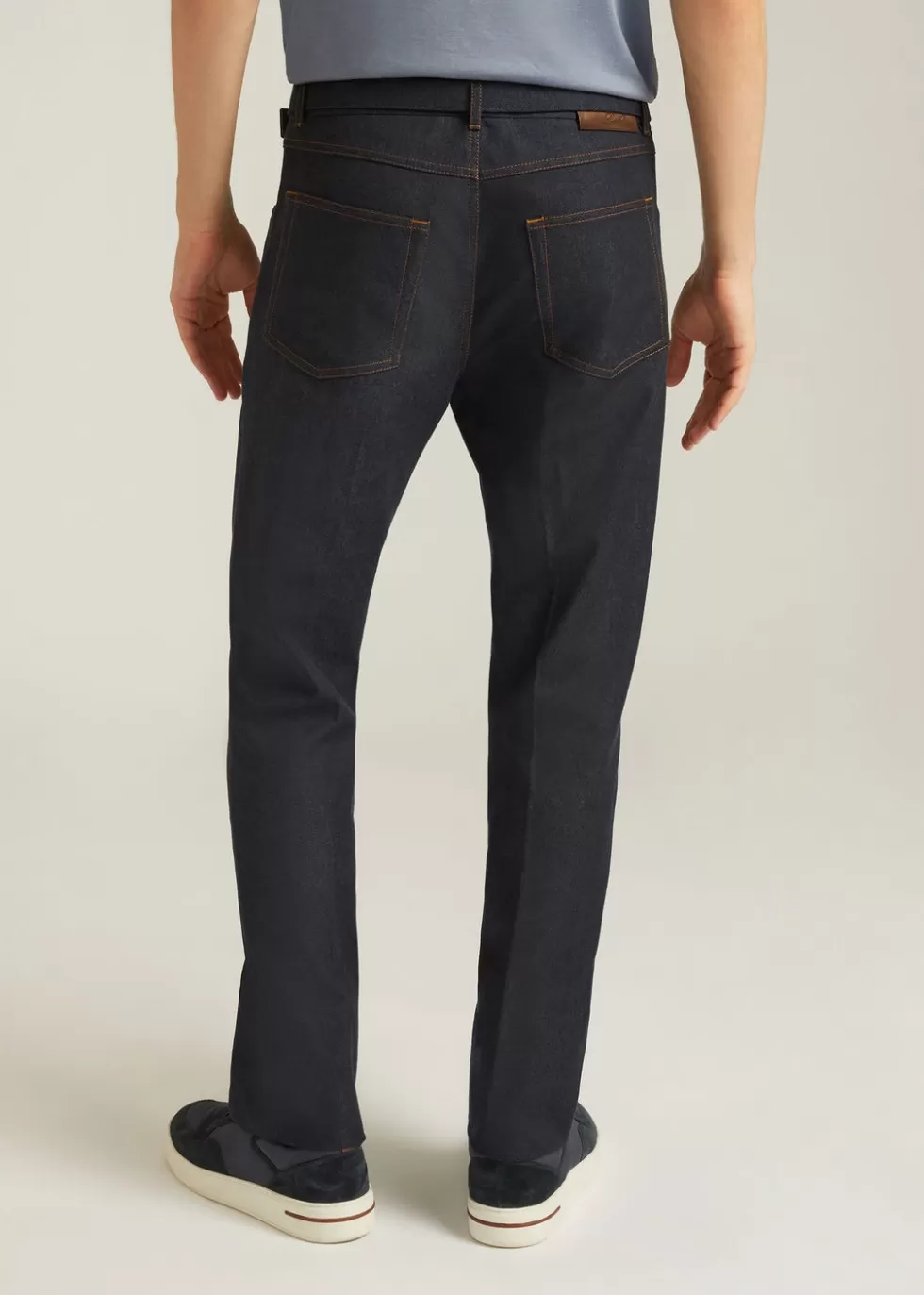 Trousers & Bermudas*Loro Piana Graie Five-Pocket Pants Profound Blue