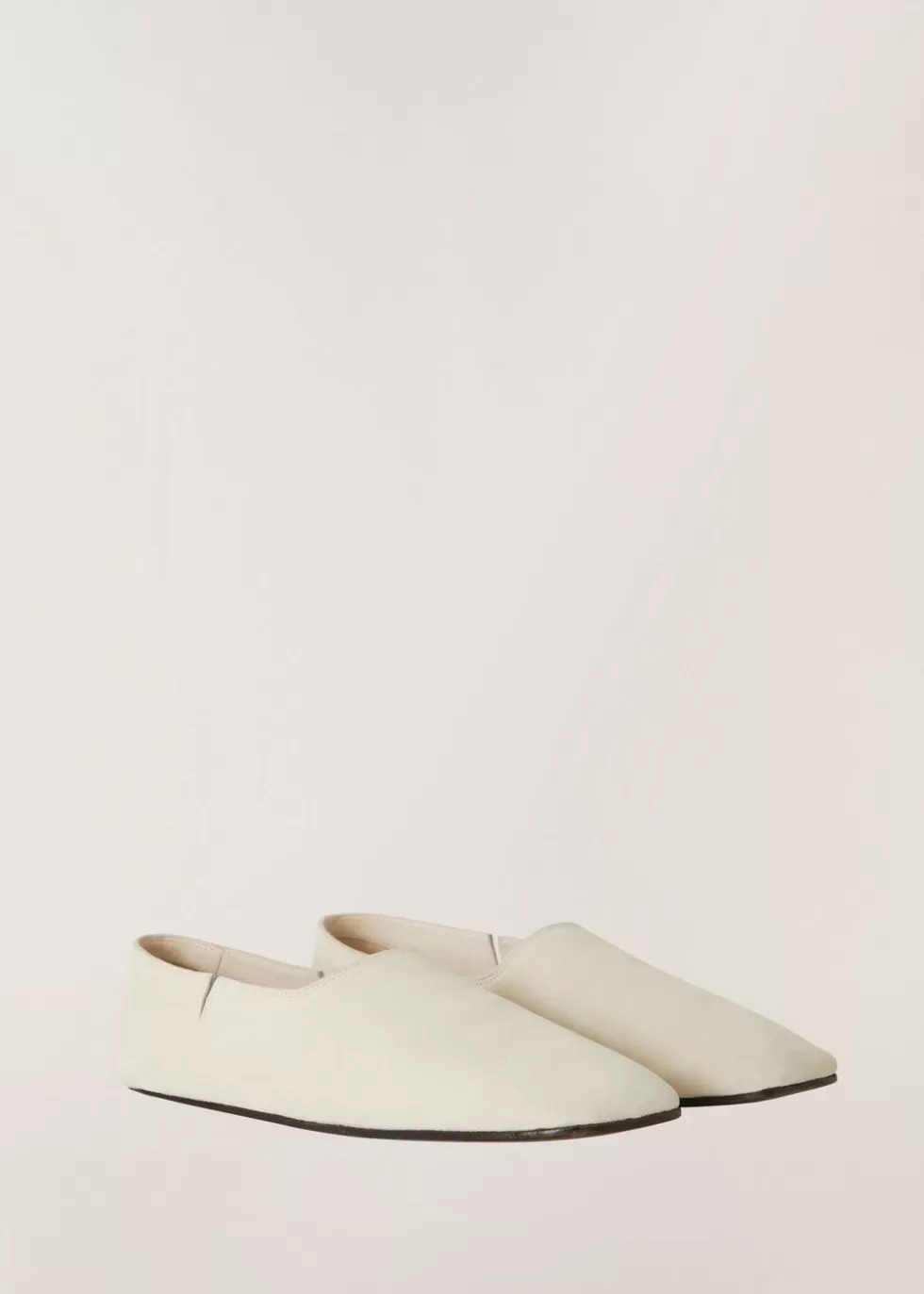 Loafers*Loro Piana Gravina Loafers Whisper White