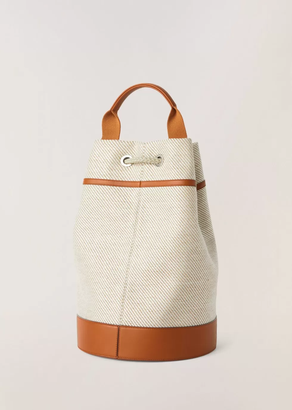 Top Handle And Totes*Loro Piana Harbor Sack Bag Natural/Warm Tan