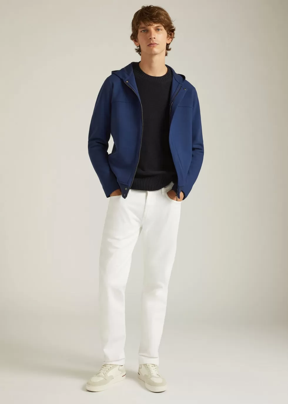 Outerwear Jackets*Loro Piana Holburn Bomber Jaybird Blue