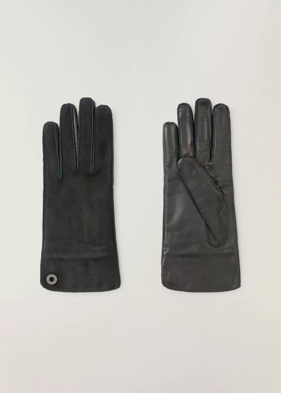 Gloves*Loro Piana Jacqueline Gloves Black