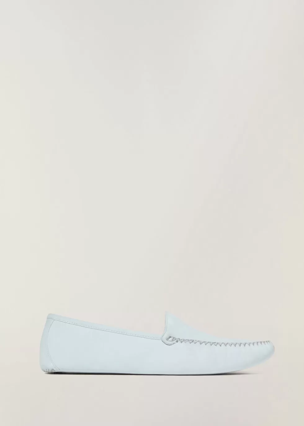 For Her*Loro Piana Lady Maurice Cocooning Loafers Aquamarine