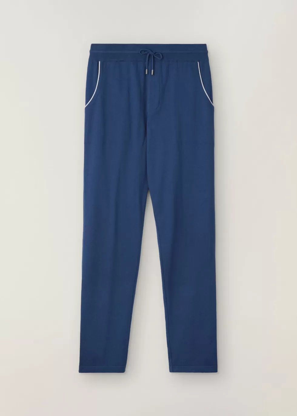 Trousers & Bermudas*Loro Piana Leasure Trouser Ink Blue Melange