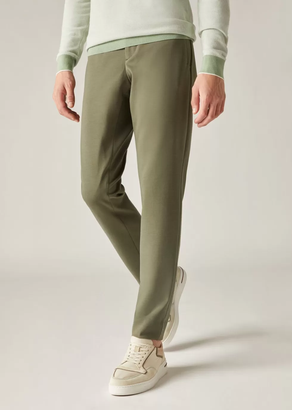 Trousers & Bermudas*Loro Piana Leisure City Pants Tea Leaf