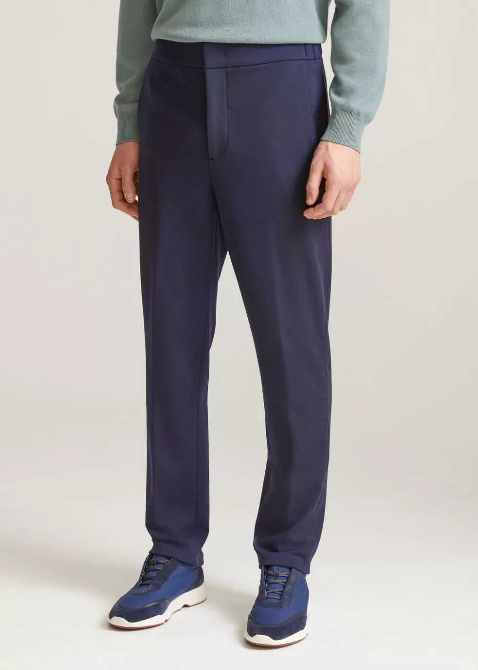 Trousers & Bermudas*Loro Piana Leisure City Trouser Blue