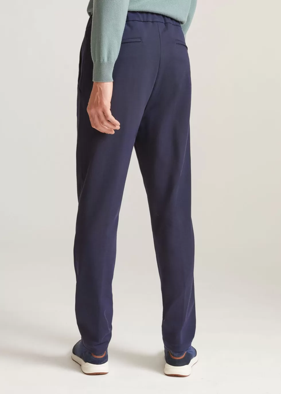 Trousers & Bermudas*Loro Piana Leisure City Trouser Blue