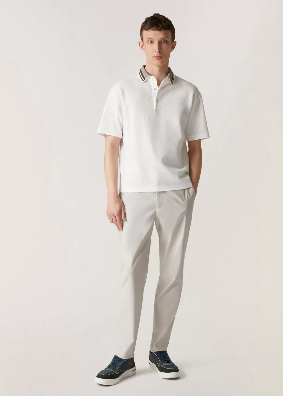 Trousers & Bermudas*Loro Piana Leisure City Trousers Pearl Gray